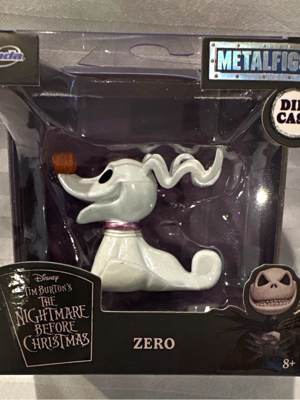 Tim Burton's The Nightmare Before Christmas Zero Metalfigs